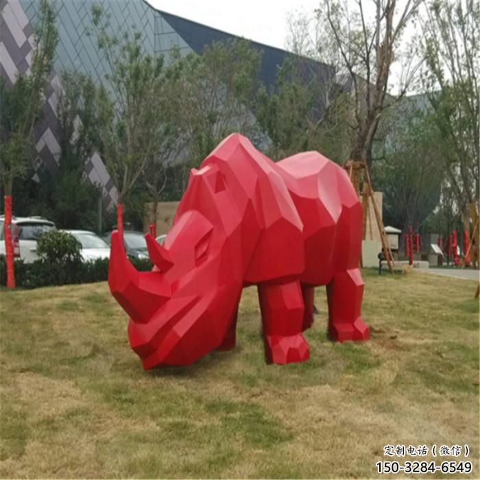 校園小牛雕塑,可愛題材,烤漆工藝