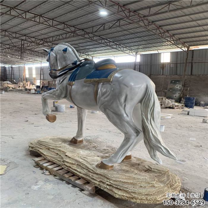 室內戰馬雕塑,景觀題材,仿真效果工藝